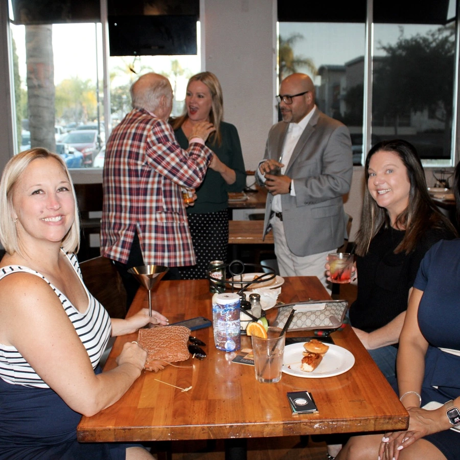 NSDCEA members at an association event