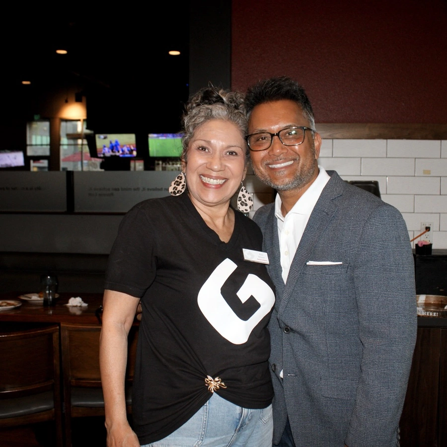 NSDCEA members networking at a mixer